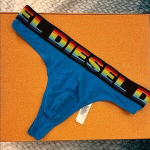 Diesel Men's Blue Thong